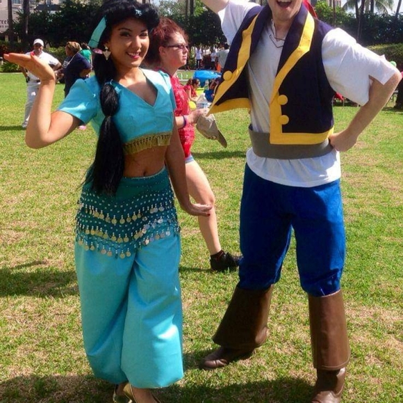 Princess Jasmine Adult Costume Handmade - Picture 3 of 4